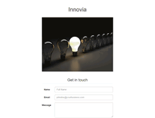 Tablet Screenshot of innovia.it
