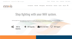 Desktop Screenshot of innovia.com